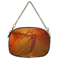 Mosquito In Amber Chain Purses (two Sides)  by trendistuff