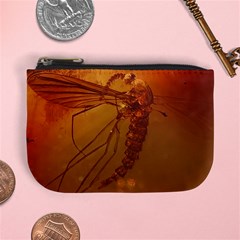 Mosquito In Amber Mini Coin Purses by trendistuff