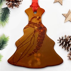 MOSQUITO IN AMBER Christmas Tree Ornament (2 Sides)