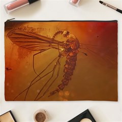 Mosquito In Amber Cosmetic Bag (xxxl)  by trendistuff