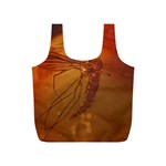 MOSQUITO IN AMBER Full Print Recycle Bags (S) 