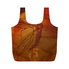 Mosquito In Amber Full Print Recycle Bags (m)  by trendistuff