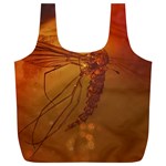 MOSQUITO IN AMBER Full Print Recycle Bags (L) 