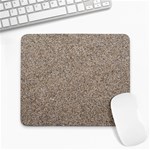 LIGHT BEIGE SAND TEXTURE Large Mousepads