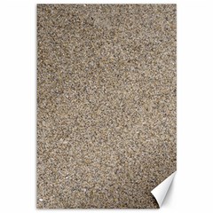 Light Beige Sand Texture Canvas 12  X 18   by trendistuff