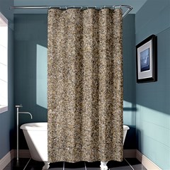 Light Beige Sand Texture Shower Curtain 36  X 72  (stall)  by trendistuff