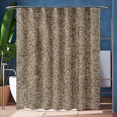 Light Beige Sand Texture Shower Curtain 60  X 72  (medium)  by trendistuff