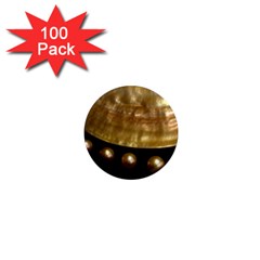 Golden Pearls 1  Mini Magnets (100 Pack)  by trendistuff