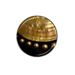 GOLDEN PEARLS Hat Clip Ball Marker Front