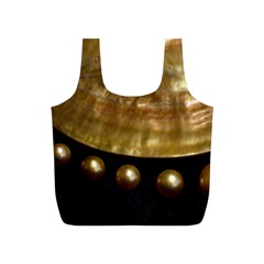 Golden Pearls Full Print Recycle Bags (s)  by trendistuff