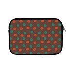 Distorted polka dots pattern Apple iPad Mini Zipper Case Front