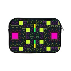 Triangles And Squares Apple Ipad Mini Zipper Case by LalyLauraFLM