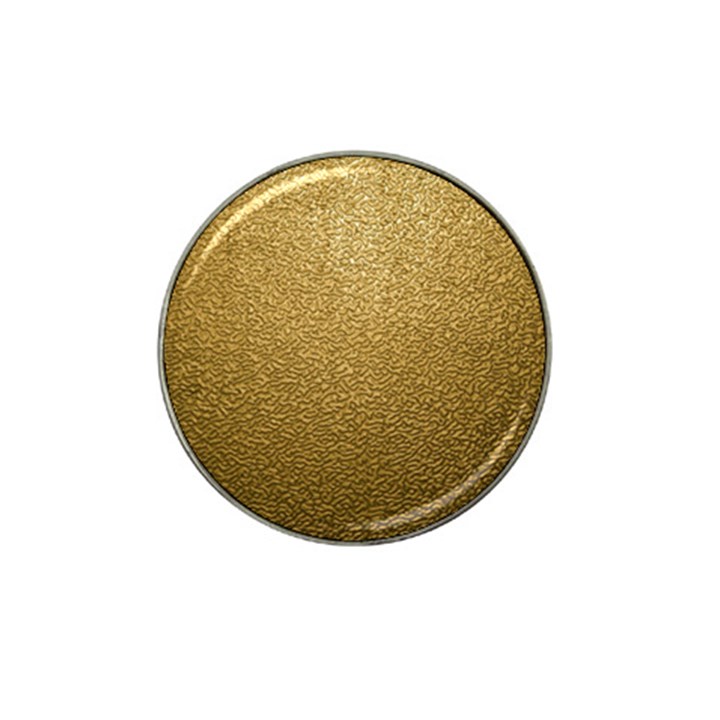 GOLD PLASTIC Hat Clip Ball Marker (4 pack)