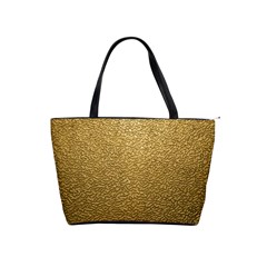 Gold Plastic Shoulder Handbags by trendistuff