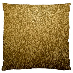 Gold Plastic Large Cushion Cases (one Side)  by trendistuff