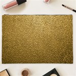 GOLD PLASTIC Cosmetic Bag (XXL)  Front