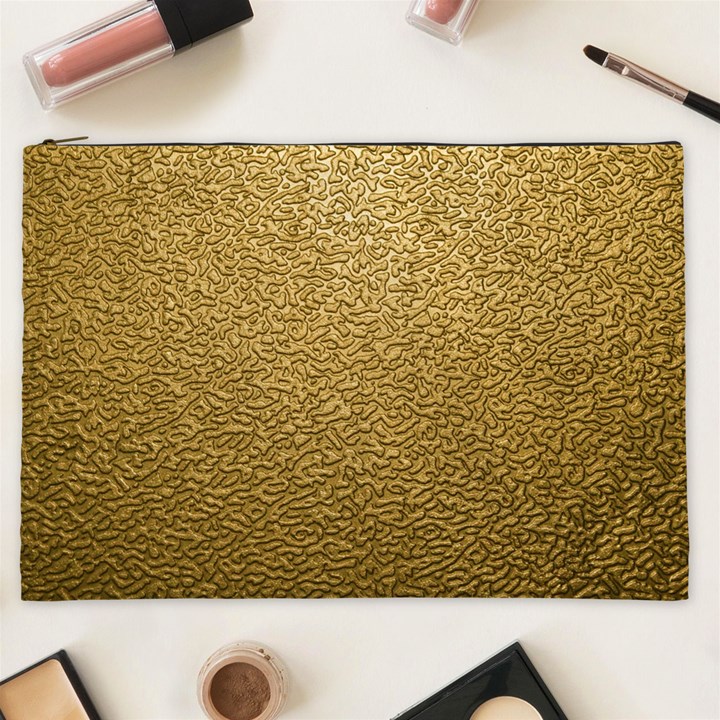 GOLD PLASTIC Cosmetic Bag (XXL) 