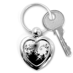 Fractal Key Chains (heart)  by trendistuff