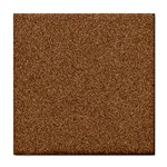 DARK BROWN SAND TEXTURE Tile Coasters