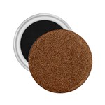 DARK BROWN SAND TEXTURE 2.25  Magnets