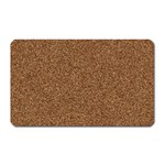 DARK BROWN SAND TEXTURE Magnet (Rectangular)