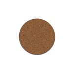 DARK BROWN SAND TEXTURE Golf Ball Marker