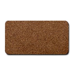 Dark Brown Sand Texture Medium Bar Mats by trendistuff