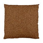 DARK BROWN SAND TEXTURE Standard Cushion Case (One Side) 