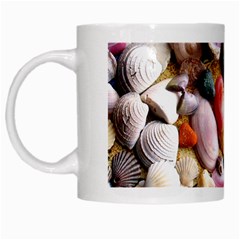 Colorful Sea Shells White Mugs by trendistuff