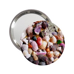 Colorful Sea Shells 2 25  Handbag Mirrors by trendistuff