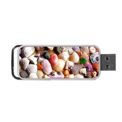 Colorful Sea Shells Portable Usb Flash (one Side) by trendistuff