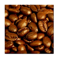 Chocolate Coffee Beans Tile Coasters