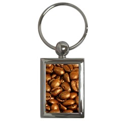 Chocolate Coffee Beans Key Chains (rectangle)  by trendistuff