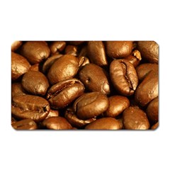 Chocolate Coffee Beans Magnet (rectangular) by trendistuff