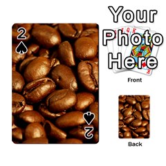 Chocolate Coffee Beans Playing Cards 54 Designs  by trendistuff