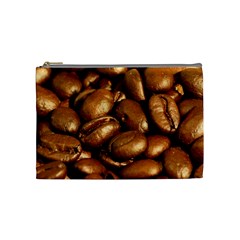 Chocolate Coffee Beans Cosmetic Bag (medium)  by trendistuff