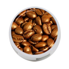 Chocolate Coffee Beans 4-port Usb Hub (one Side) by trendistuff