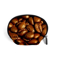 Chocolate Coffee Beans Accessory Pouches (small)  by trendistuff