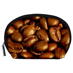 Chocolate Coffee Beans Accessory Pouches (large)  by trendistuff