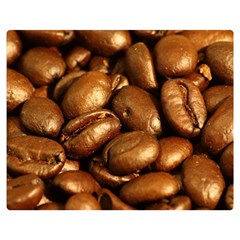 Chocolate Coffee Beans Double Sided Flano Blanket (medium)  by trendistuff