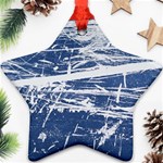 BLUE AND WHITE ART Ornament (Star) 