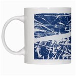 BLUE AND WHITE ART White Mugs