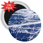 BLUE AND WHITE ART 3  Magnets (100 pack)