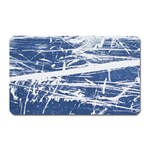 BLUE AND WHITE ART Magnet (Rectangular)