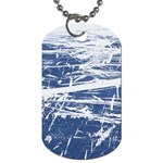 BLUE AND WHITE ART Dog Tag (Two Sides)