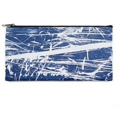 Blue And White Art Pencil Cases by trendistuff