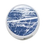 BLUE AND WHITE ART 4-Port USB Hub (Two Sides)  Front