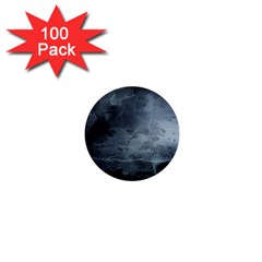 Black Splatter 1  Mini Buttons (100 Pack)  by trendistuff