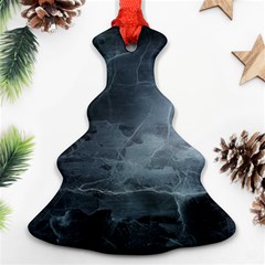 Black Splatter Ornament (christmas Tree) by trendistuff