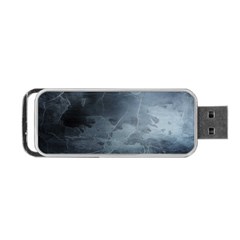 Black Splatter Portable Usb Flash (one Side) by trendistuff